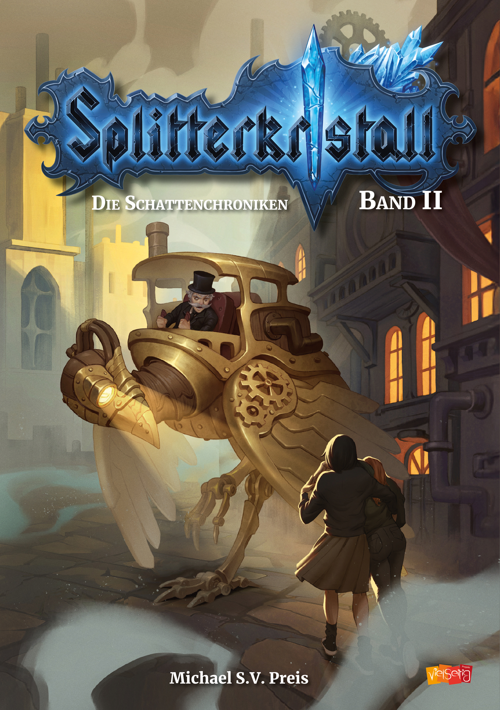 Cover von Splitterkristall - Die Schattenchroniken Band 2