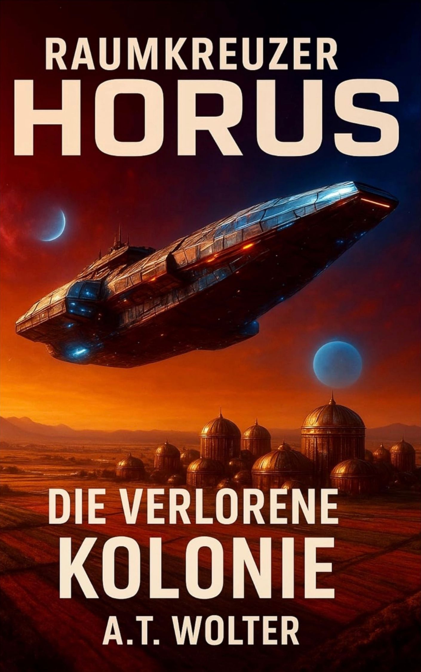 Cover von Raumkreuzer HORUS - die verlorene Kolonie
