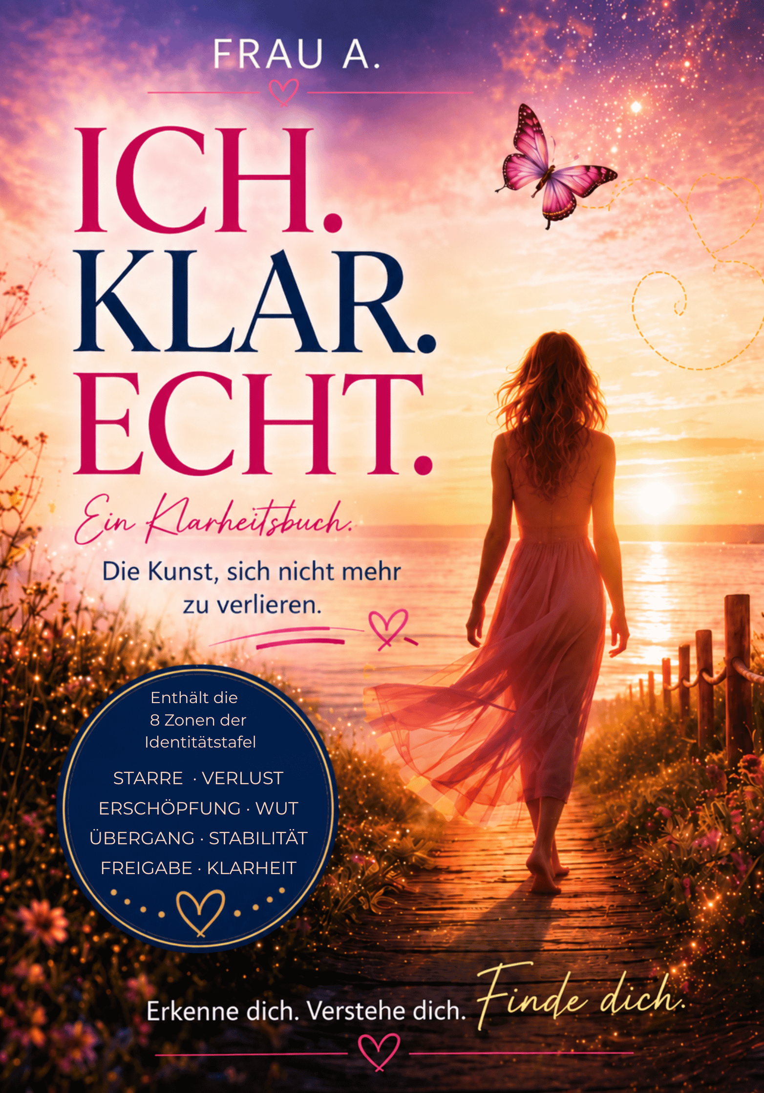 Cover von ICH.KLAR.ECHT. Die Kunst sich nicht mehr zu verlieren