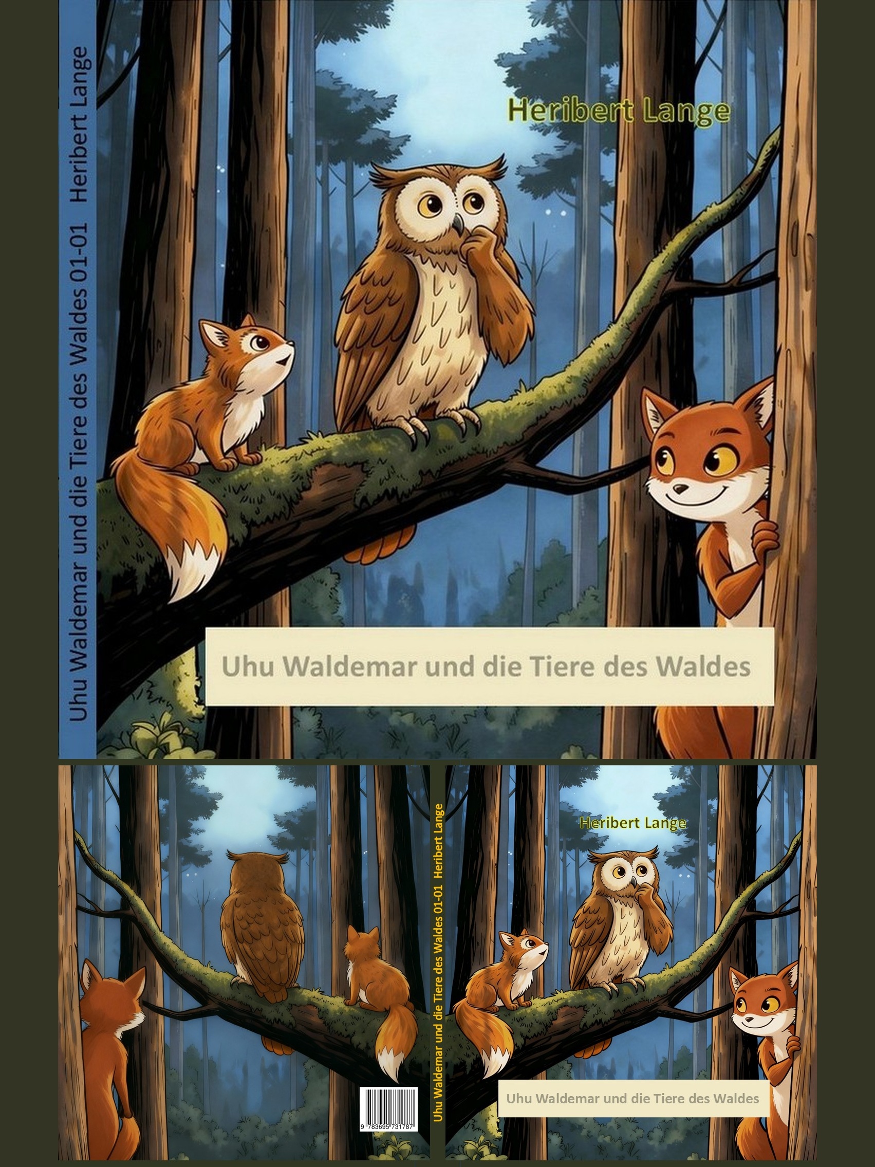 Cover von Uhu Waldemar und die Tiere des Waldes